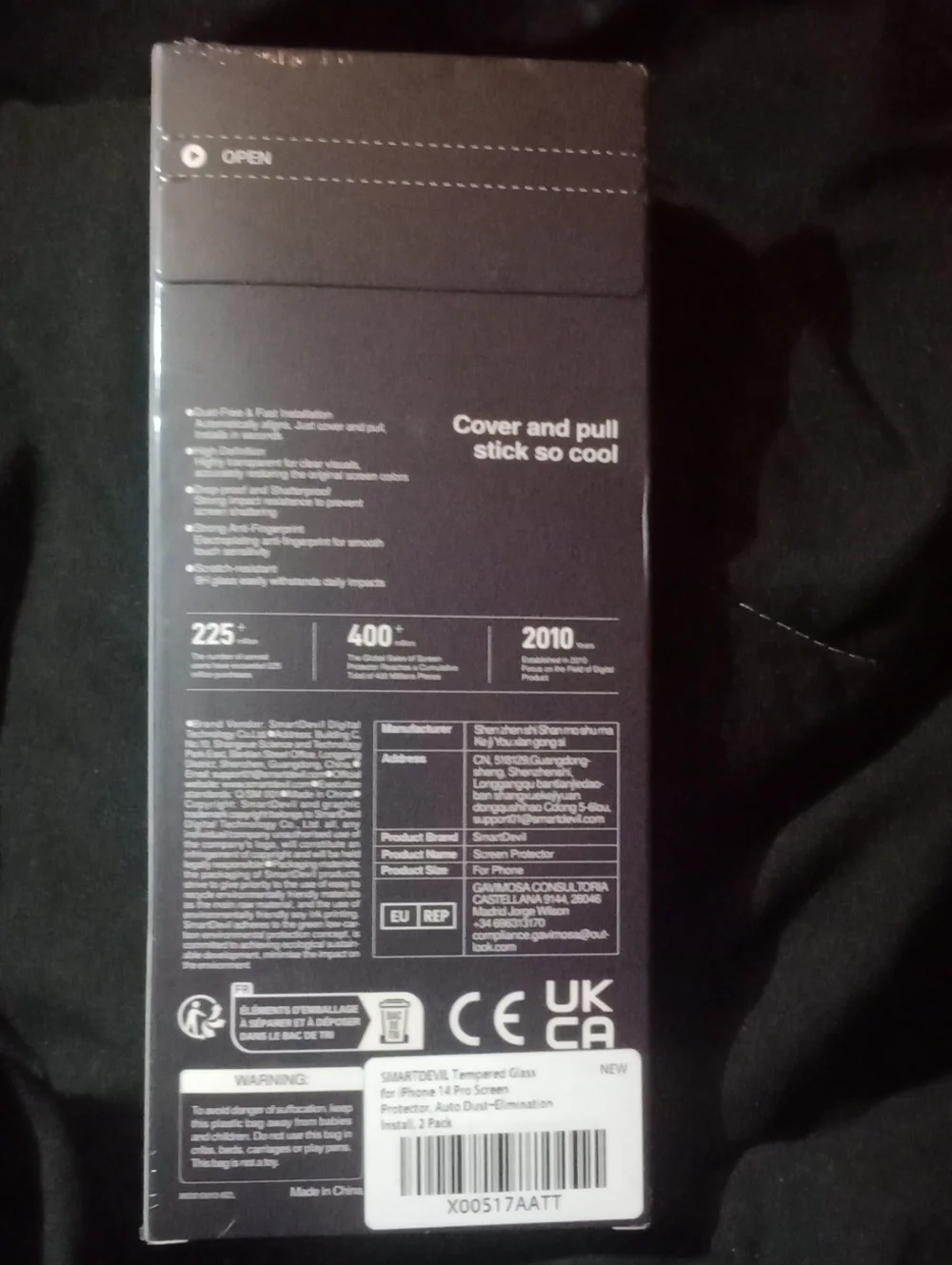 2 Pack I-phone 14 Pro Screen Protector NEW